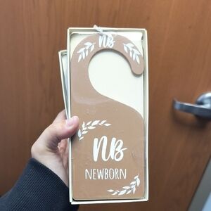 Little Journey Baby Closet Dividers - Mint & White